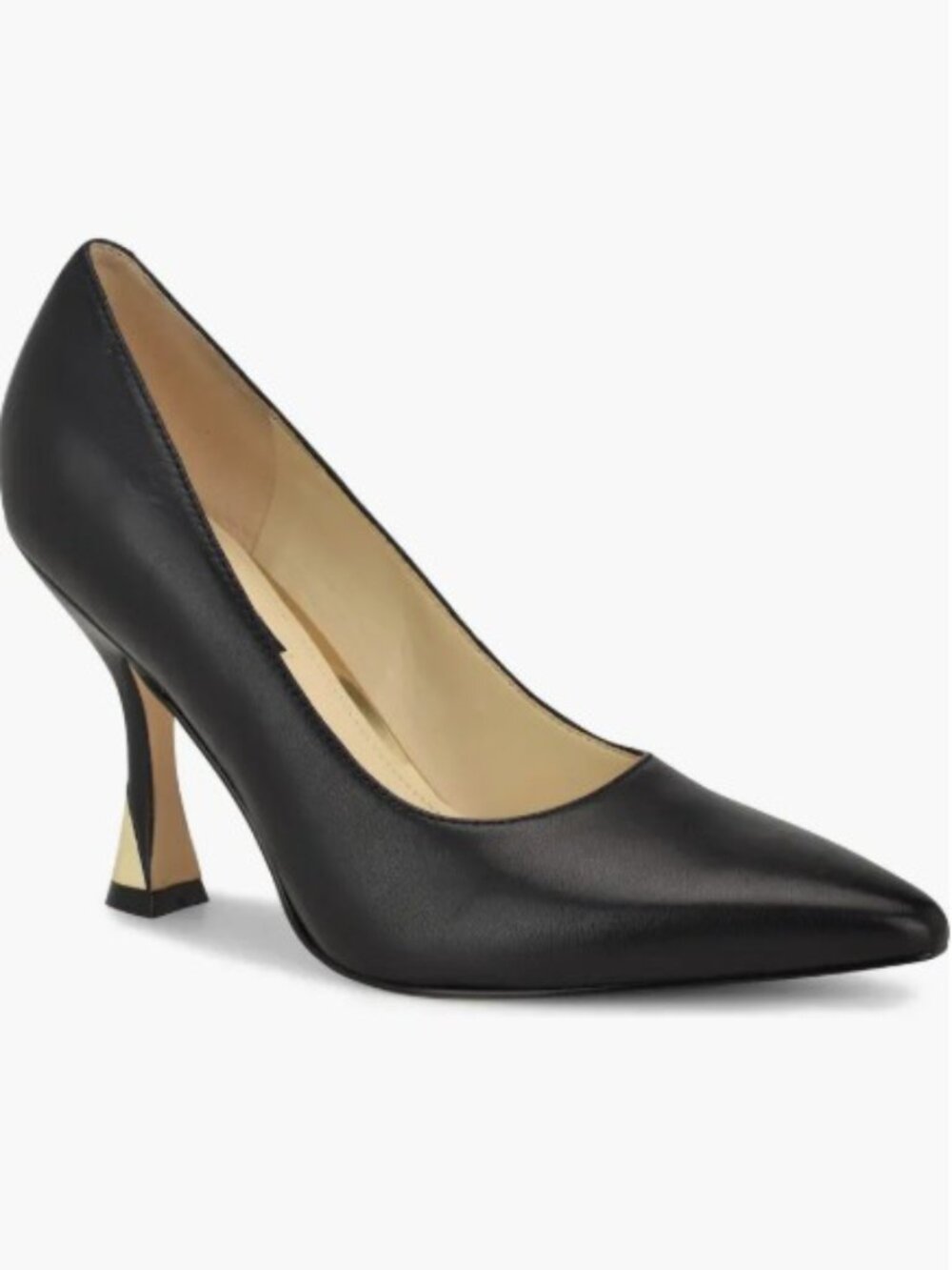 Nine West Vylot Pointy Toe Pumps Black US Size 10